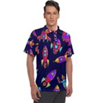 Space-patterns Men s Polo Tee