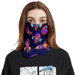 Space-patterns Face Covering Bandana (Two Sides)