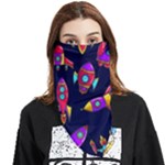 Space-patterns Face Covering Bandana (Triangle)