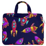 Space-patterns MacBook Pro 13  Double Pocket Laptop Bag