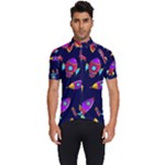 Space-patterns Men s Short Sleeve Cycling Jersey