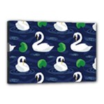 Swan-pattern-elegant-design Canvas 18  x 12  (Stretched)