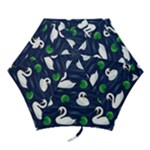 Swan-pattern-elegant-design Mini Folding Umbrellas