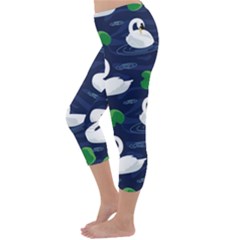 Capri Winter Leggings Back Capri Winter Leggings Back