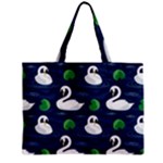 Swan-pattern-elegant-design Zipper Mini Tote Bag