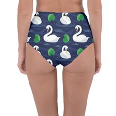 Reversible High-Waist Bikini Bottoms 