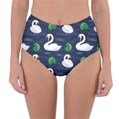 Reversible High-Waist Bikini Bottoms 