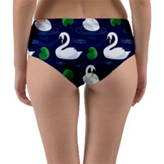 Reversible Mid-Waist Bikini Bottoms 