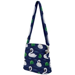 Zipper Messenger Bag 