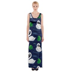 Thigh Split Maxi Dress 