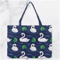 Zipper Medium Tote Bag Front
