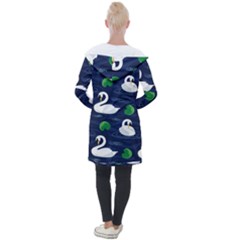 Longline Hooded Cardigan 