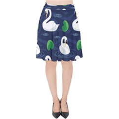 Velvet High Waist Skirt 