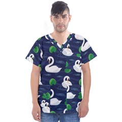 Men s V-Neck Scrub Top 