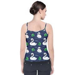 Velvet Spaghetti Strap Top 