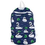 Swan-pattern-elegant-design Foldable Lightweight Backpack