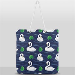 Full Print Rope Handle Tote (Large) 