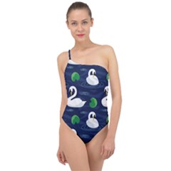 Classic One Shoulder Swimsuit 