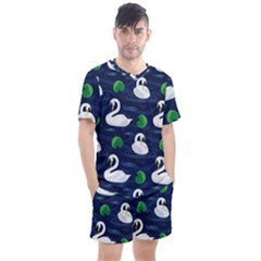 Men s Mesh T-Shirt and Shorts Set 