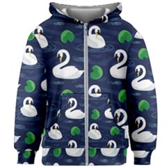 Kids  Zipper Hoodie Without Drawstring 