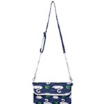 Swan-pattern-elegant-design Mini Crossbody Handbag