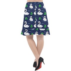 Fishtail Chiffon Skirt 