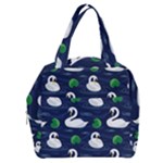 Swan-pattern-elegant-design Boxy Hand Bag