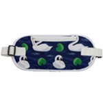 Swan-pattern-elegant-design Rounded Waist Pouch