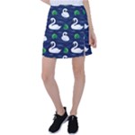 Swan-pattern-elegant-design Tennis Skirt