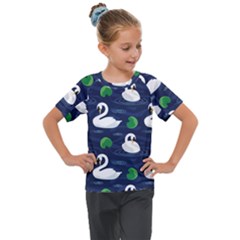 Kids  Mesh Piece T-Shirt 