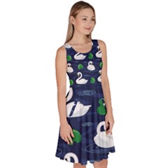 Knee Length Skater Dress With Pockets 