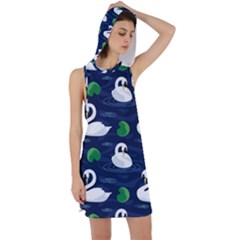Racer Back Hoodie Dress 
