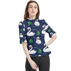 Frill Neck Blouse 