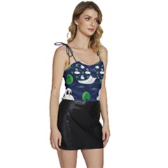 Flowy Camisole Tie Up Top 
