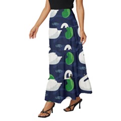 Tiered Ruffle Maxi Skirt 