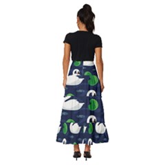 Tiered Ruffle Maxi Skirt 