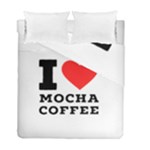 I love mocha coffee Duvet Cover Double Side (Full/ Double Size)