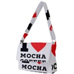 I love mocha coffee Full Print Messenger Bag (S)