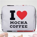 I love mocha coffee Make Up Pouch (Large)