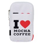 I love mocha coffee Waist Pouch (Small)