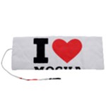 I love mocha coffee Roll Up Canvas Pencil Holder (S)