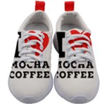 I love mocha coffee Kids Athletic Shoes