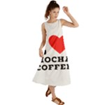 I love mocha coffee Summer Maxi Dress