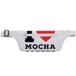 I love mocha coffee Active Waist Bag