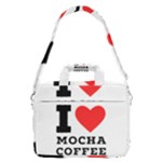 I love mocha coffee MacBook Pro 16  Shoulder Laptop Bag