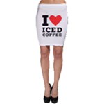 I love iced coffee Bodycon Skirt