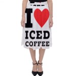 I love iced coffee Classic Midi Skirt