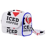 I love iced coffee Satchel Shoulder Bag