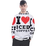 I love iced coffee Men s Pullover Hoodie