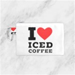 I love iced coffee Canvas Cosmetic Bag (Small)